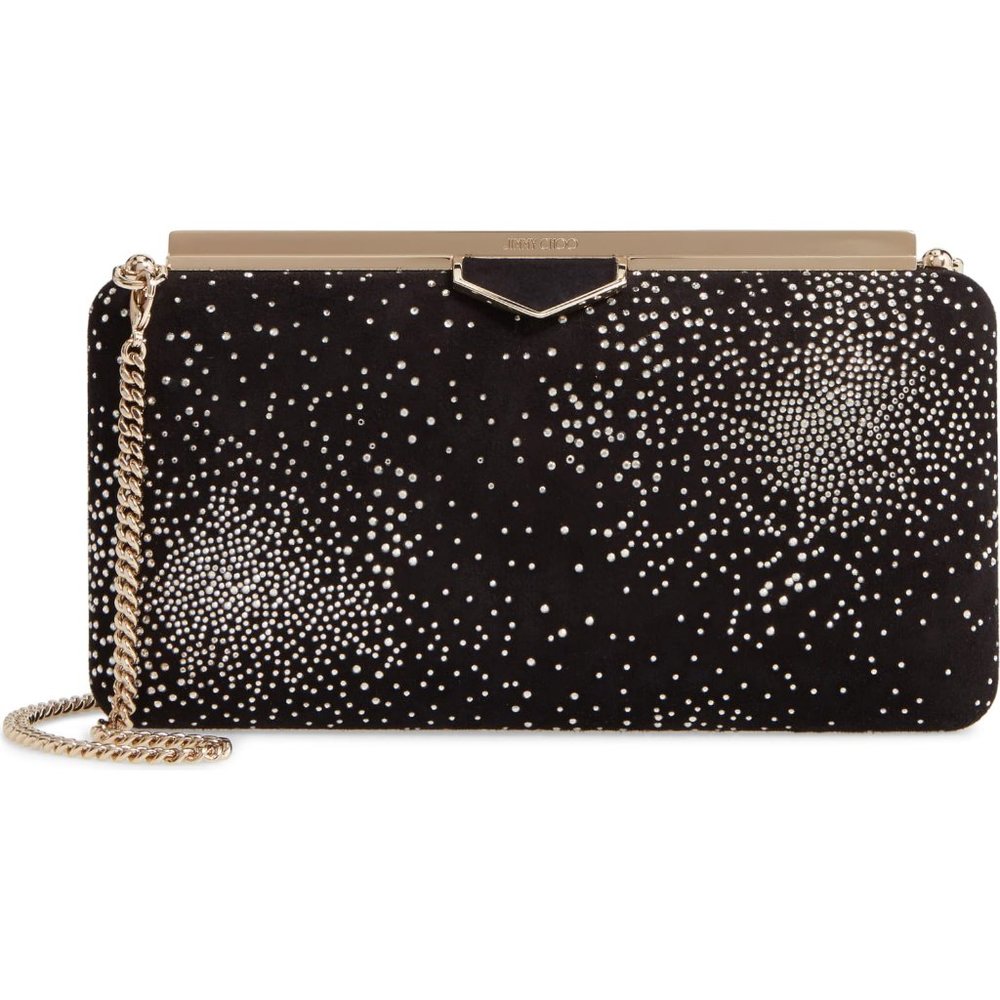 Jimmy chooEllipse Constellation Embellished Clutch